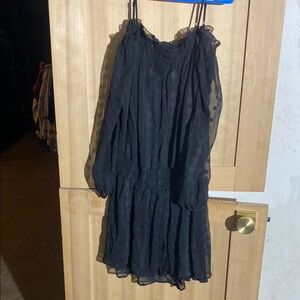 Elegant Black Lace Dress